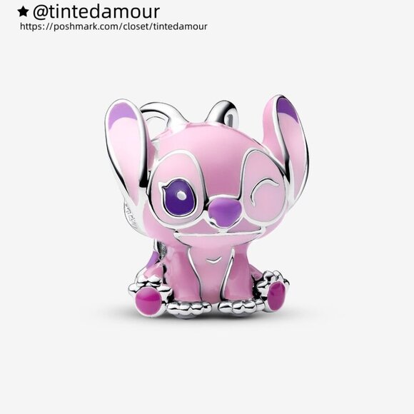 Pandora Disney Lilo & Stitch Angel Charm|Pendant - Picture 1 of 2